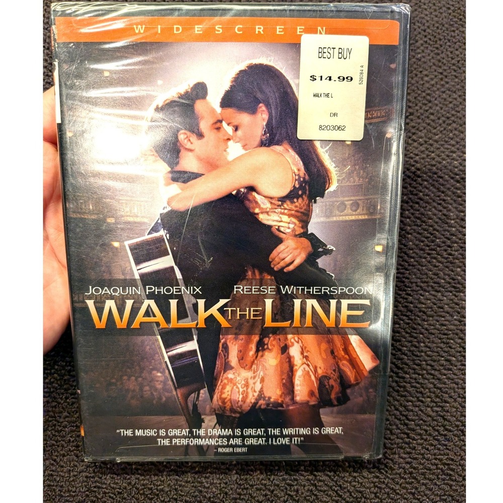 Walk the Line DVD Widescreen Edition Joaquin Phoenix Reese Witherspoon Sealed